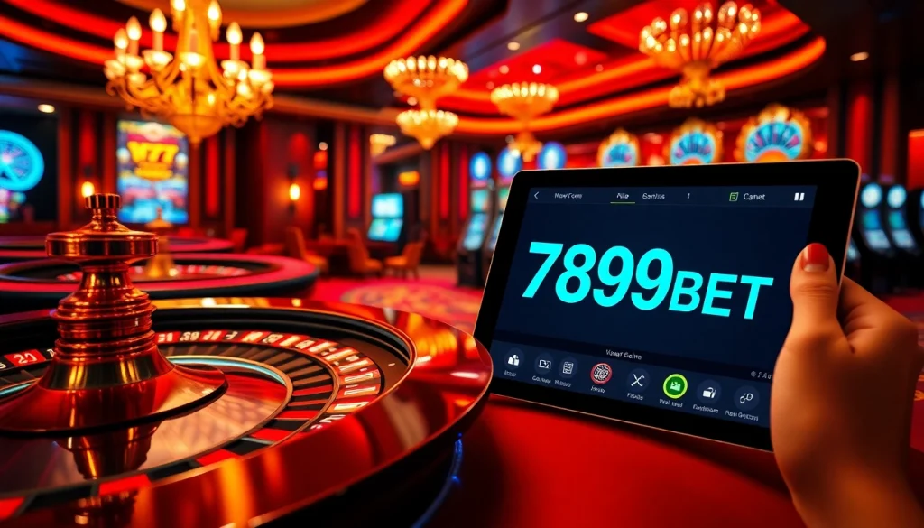 Experience the thrill of winning at 789BET's vibrant casino table with players engaging in betting activities.