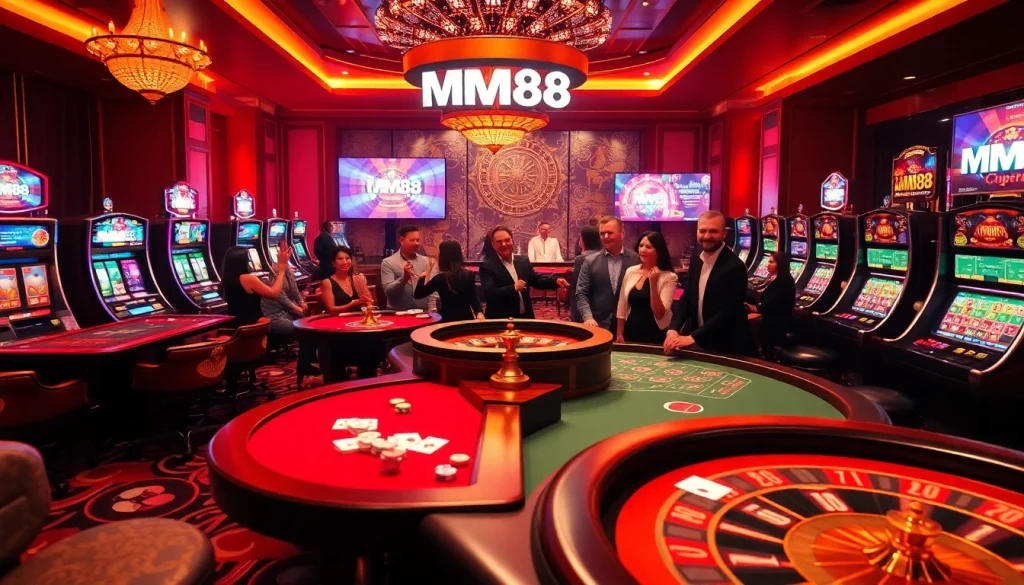 Experience the thrill of MM88 with high-stakes poker and vibrant casino games.