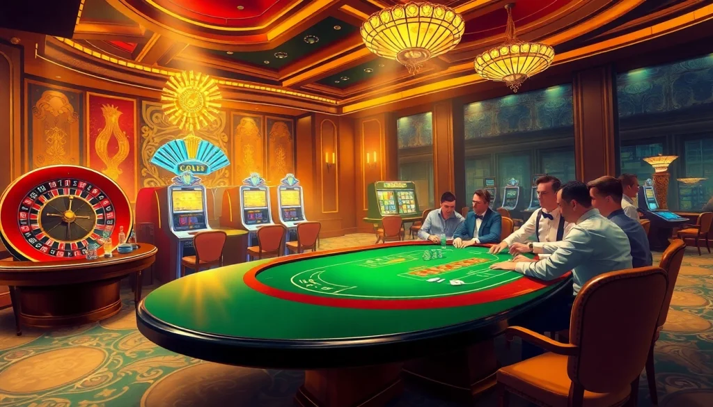 Experience the thrill at https://mb66th.net/ with vibrant casino activities featuring roulette and poker.