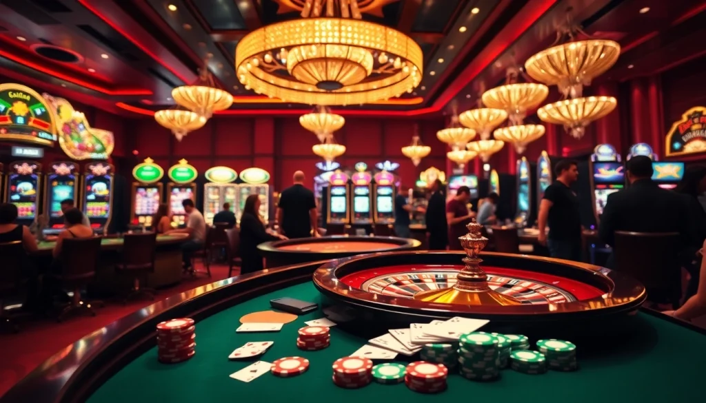 Explore winning strategies at https://nohu90.surf/ as players engage with casino tables filled with excitement and action.