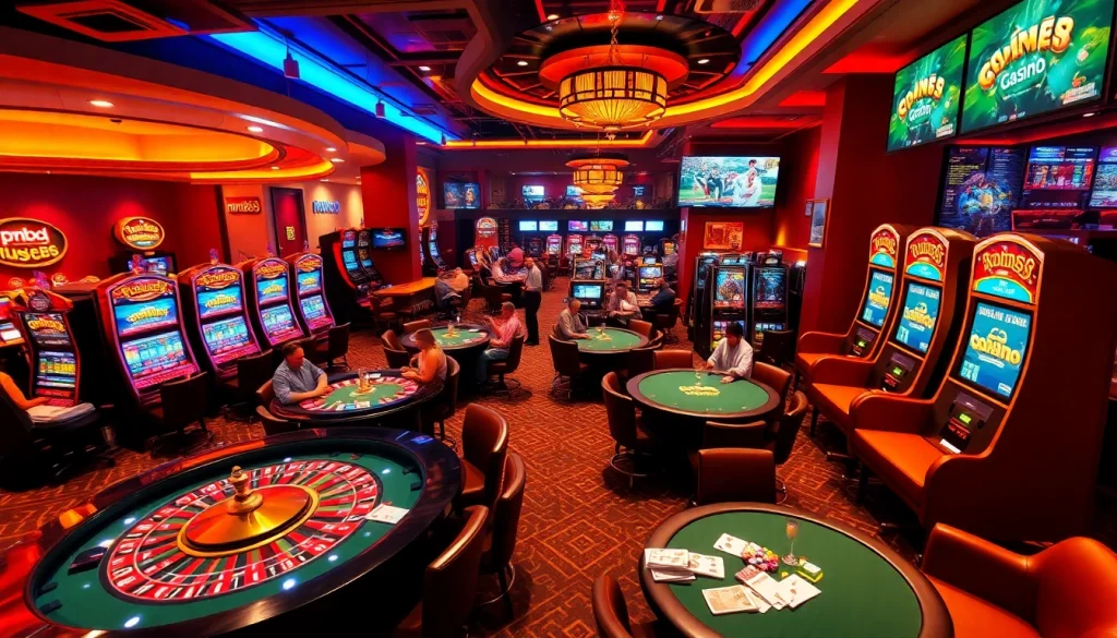 Experience the thrill of gambling at MM88 with live poker games, vibrant slot machines, and exciting table action.
